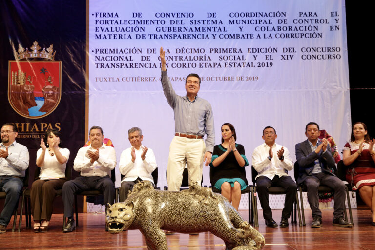 Chiapas, firme en el combate a la corrupción y la impunidad: Rutilio Escandón