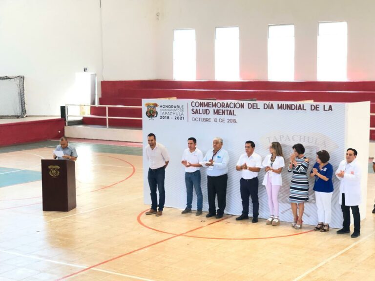 En las instalaciones de Territorio Joven Tapachula… CONMEMORA AYUNTAMIENTO EL “DÍA MUNDIAL DE LA SALUD MENTAL”