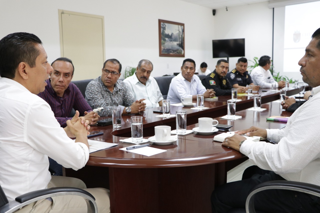 Encabeza Llaven reunión de seguridad y justicia con autoridades de la región Centro
