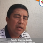 Adulfo Chacón Castillo expresidente municipal de Villaflores en entrevista