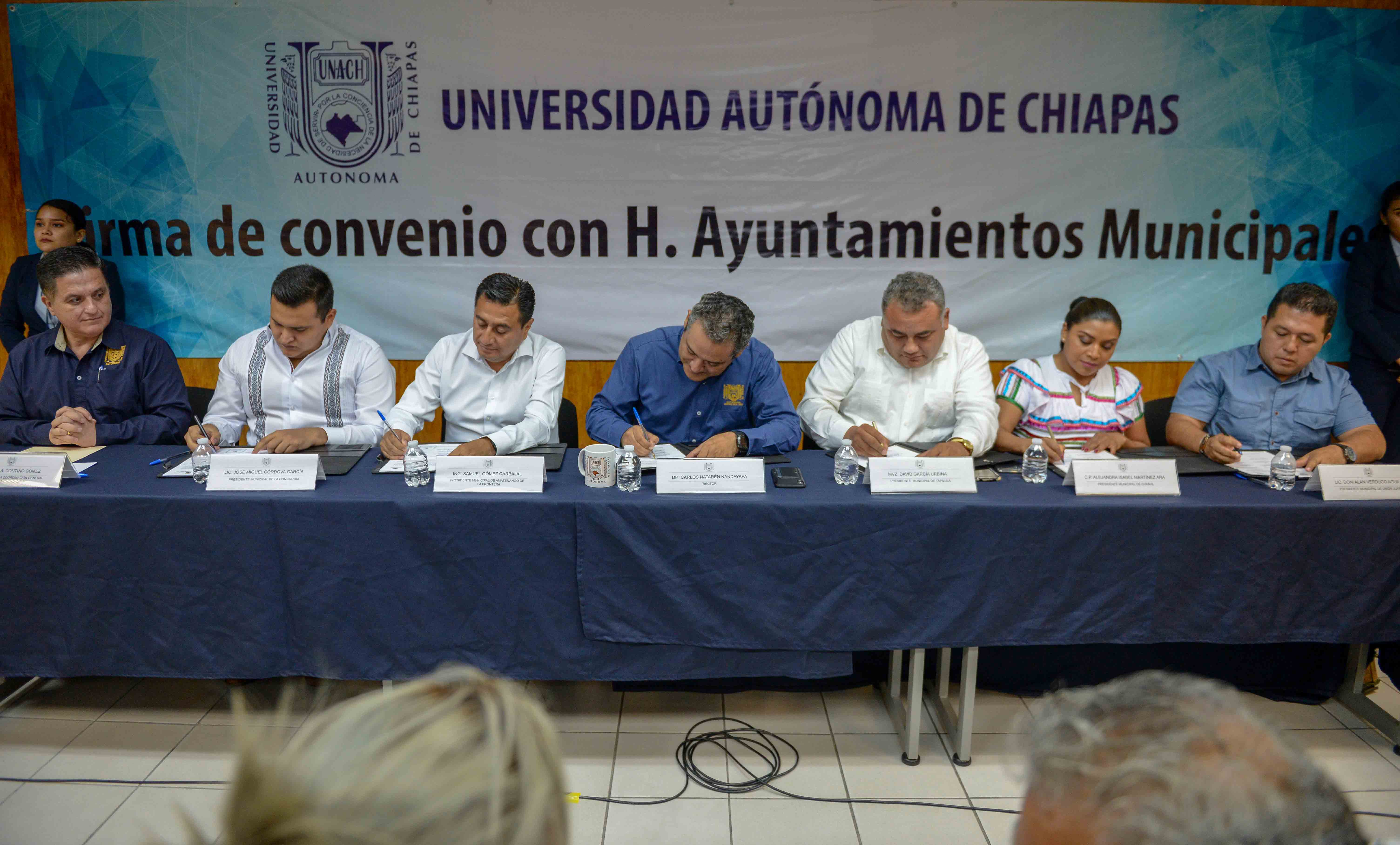 Asumen más Ayuntamientos de Chiapas el compromiso de abrir sedes académicas virtuales de la UNACH