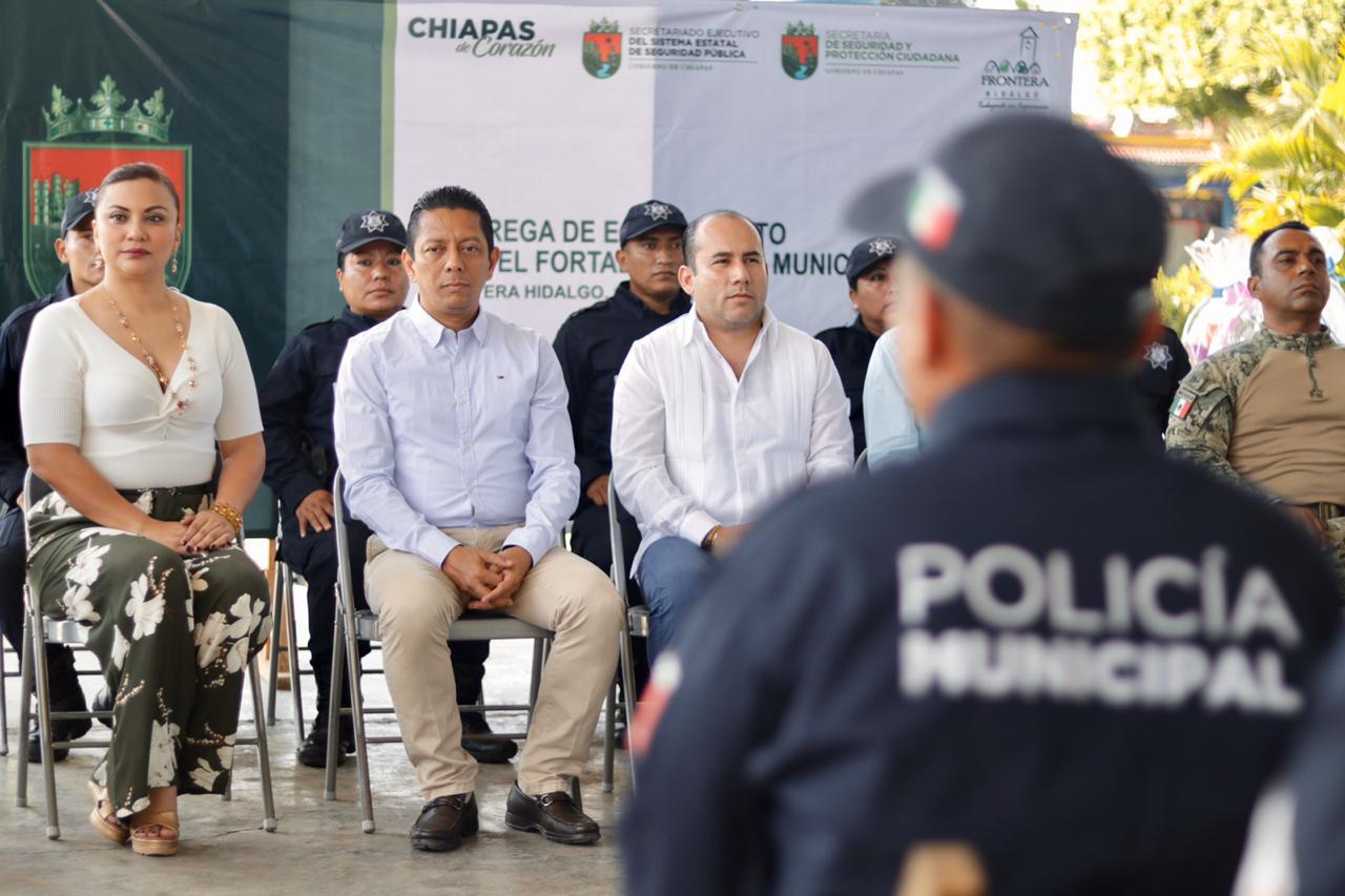 Dignificar a las y los policías, prioridad para fortalecer la seguridad en Chiapas: Jorge Llaven