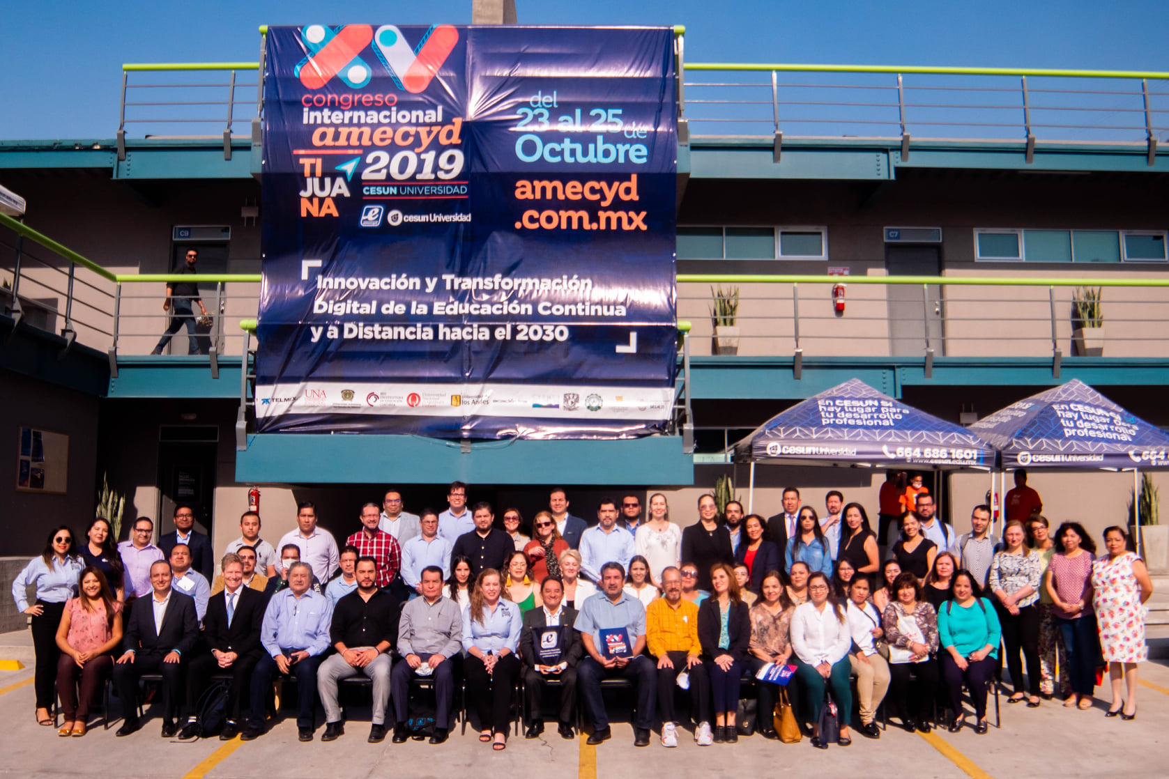 Participa UNACH en el XV Congreso Internacional de la AMECYD 2019