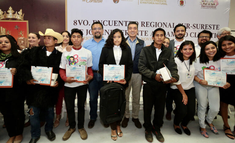 Inaugura Rutilio Escandón Octavo Encuentro Regional Sur-Sureste de Jóvenes Frente al Cambio Climático