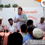 Alcalde Mariano Rosales Zuarth sostuvo una reunión con los 55 comisariados ejidales