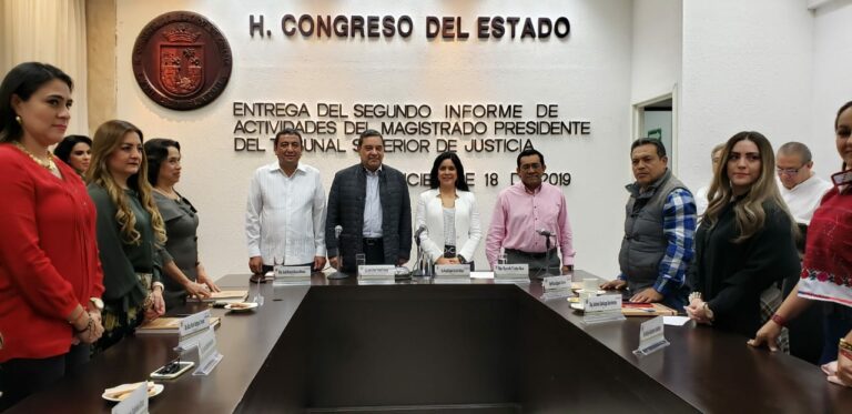 Entrega el Poder Judicial del Estado de Chiapas su Segundo Informe de Actividades