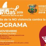 Jornada de la NO violencia contra la mujer 23, 24 y 25 de noviembre