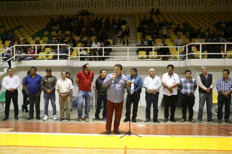 Inaugura Mariano Rosales Campeonato Estatal de Básquetbol categoría U15 en Villaflores