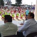 Desfile en Villaflores conmemorando el aniversario 109 de la Revolución Mexicana