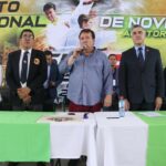 El alcalde Mariano Rosales Zuarth inaugura el Campeonato Nacional de Karate Do