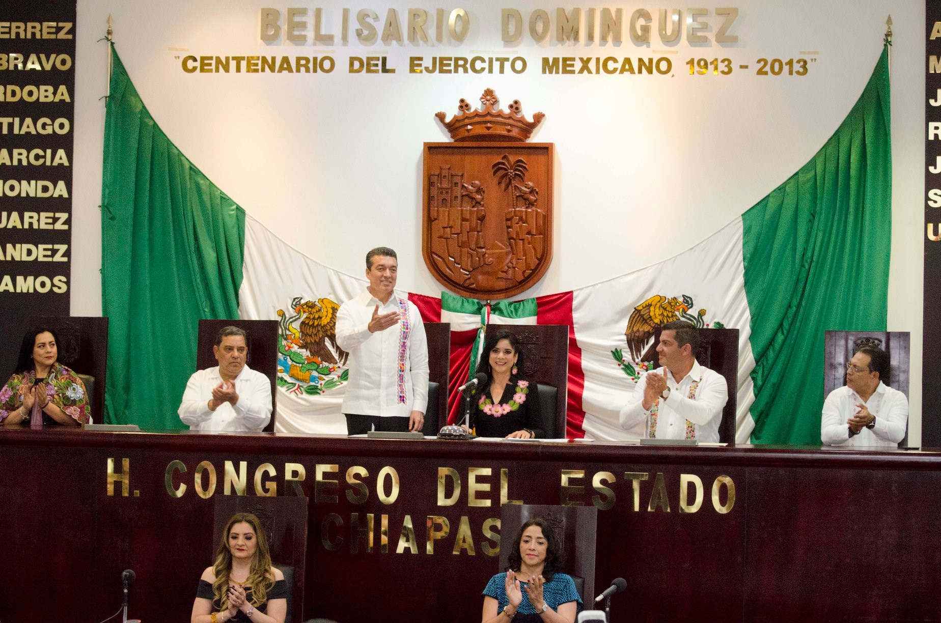 Congreso del Estado recibe Primer Informe del gobernador Rutilio Escandón Cadenas