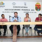 Mariano Rosales Zuarth anuncia el evento de fisicoculturismo que se realizará en Villaflores