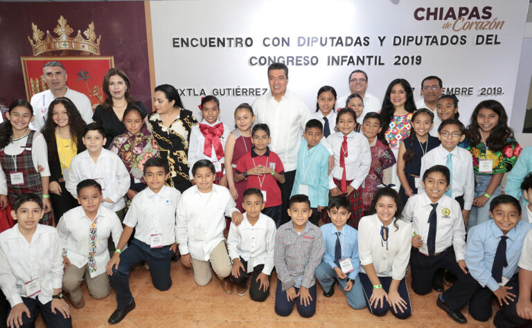 Parlamento Infantil 2019, ejemplo de democracia, transparencia y participación ciudadana: Rutilio Escandón