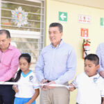 Inaugura Rutilio Escandón aulas dignas en Escuela Primaria “Joaquín Miguel Gutiérrez”