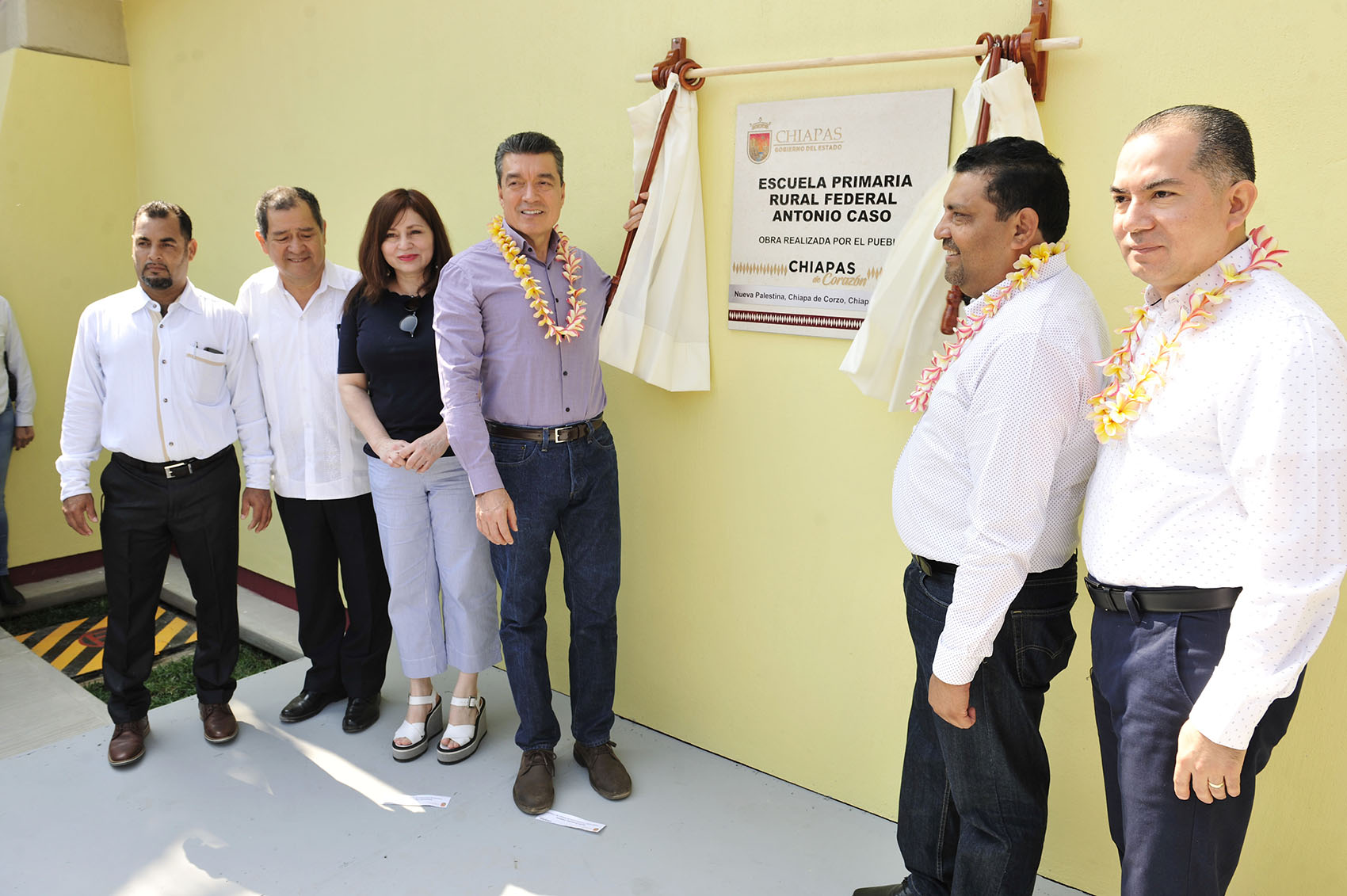 Inaugura Rutilio Escandón espacios educativos dignos y seguros en Chiapa de Corzo