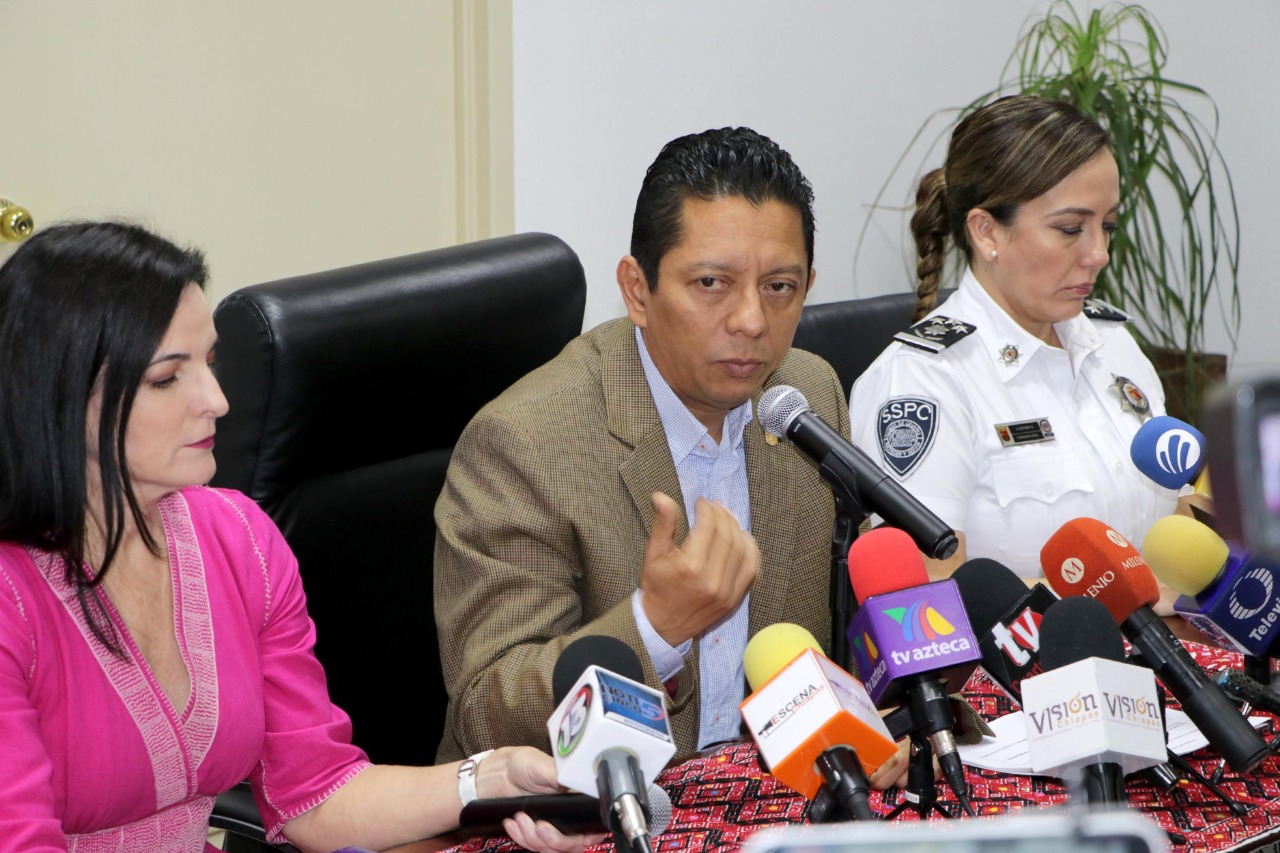 Informa fiscal avances de investigación de últimos hechos violentos en Chiapas