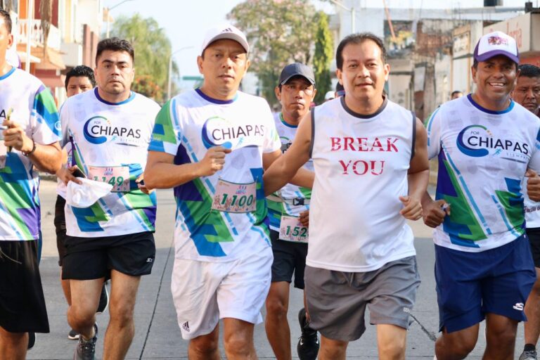 Participa Jorge Llaven en “Carrera de la Amistad” en Tapachula