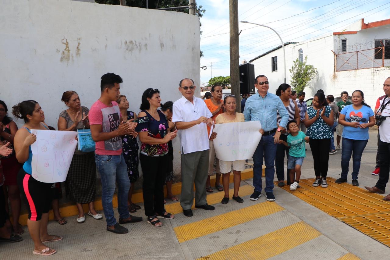 Dr. Óscar Gurría entrega una obra más para Tapachula