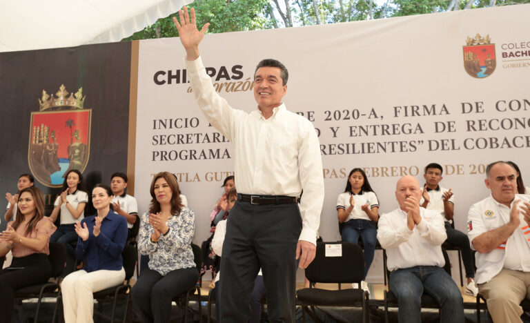 Chiapas, calificado como un estado resiliente: Rutilio Escandón