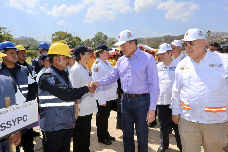 Encabeza Rutilio Escandón Reunión Estatal de Prevención y Combate de Incendios 2020