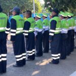 AGENTES DE VIALIDAD Y TRÁNSITO MUNICIPAL RECIBIERON UNIFORMES DE MANOS DEL PRESIDENTE MUNICIPAL, DR. ÓSCAR GURRÍA PENAGOS