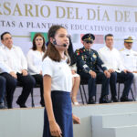 Rutilio Escandón encabezó ceremonia del 199 aniversario del Día de la Bandera