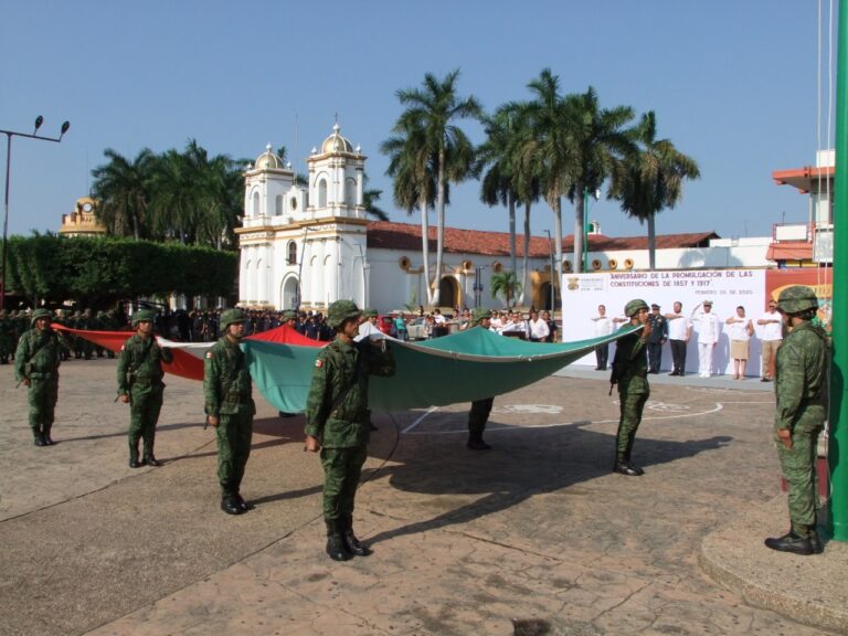 GOBIERNO MUNICIPAL CONMEMORA EL ANIVERSARIO DE LA PROMULGACIÓN DE LAS CONSTITUCIONES DEL 5 DE FEBRERO DE 1857 Y 1917