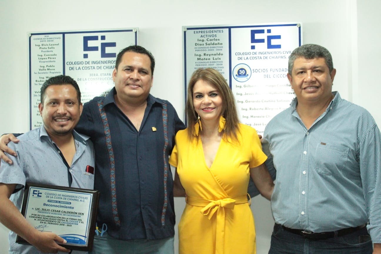La Presidenta de Tapachula Rosi Urbina inauguró las nuevas oficinas del CICCCH
