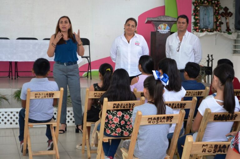 Capacita DIF Villaflores a Niños Difusores de los Derechos de la Niñez