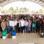 Ayuntamiento de Villaflores realiza cuarta entrega de insumos agrícolas y herramientas para la prevención de incendios