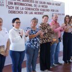 PRESIDENTA MUNICIPAL, ROSA IRENE URBINA CASTAÑEDA PRESIDE  FERIA DE SERVICIOS DE SALUD PARA LA MUJER EN EL MARCO DEL DÍA INTERNACIONAL DE LA MUJER