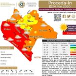 Condiciones climáticas para el día de hoy martes 24 de marzo de 2020