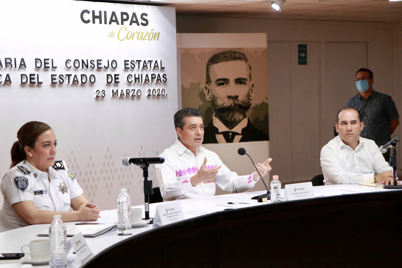 Con unidad y disciplina, Chiapas se mantiene entre los estados más seguros del país: Rutilio Escandón