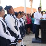 Atestigua Llaven Demostración de Escoltas de Escuelas Telesecundarias en La Concordia