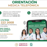 Emprende IMSS estrategia de Orientación Médica Telefónica para atender dudas sobre el virus COVID-19