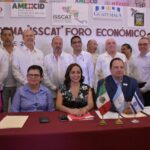 INICIARON LOS TRABAJOS DE LA PLATAFORMA ISSCAT FORO ECONÓMICO MÉXICO-GUATEMALA, PRESIDENTA MUNICIPAL, ROSA IRENE URBINA CASTAÑEDA, MANDA MENSAJE DE UNIDAD Y COMPROMISO