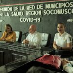 ENCABEZA ALCALDESA DE TAPACHULA REUNION DE LA RED DE MUNICIPIOS POR LA SALUD DE LA REGION SOCONUSCO