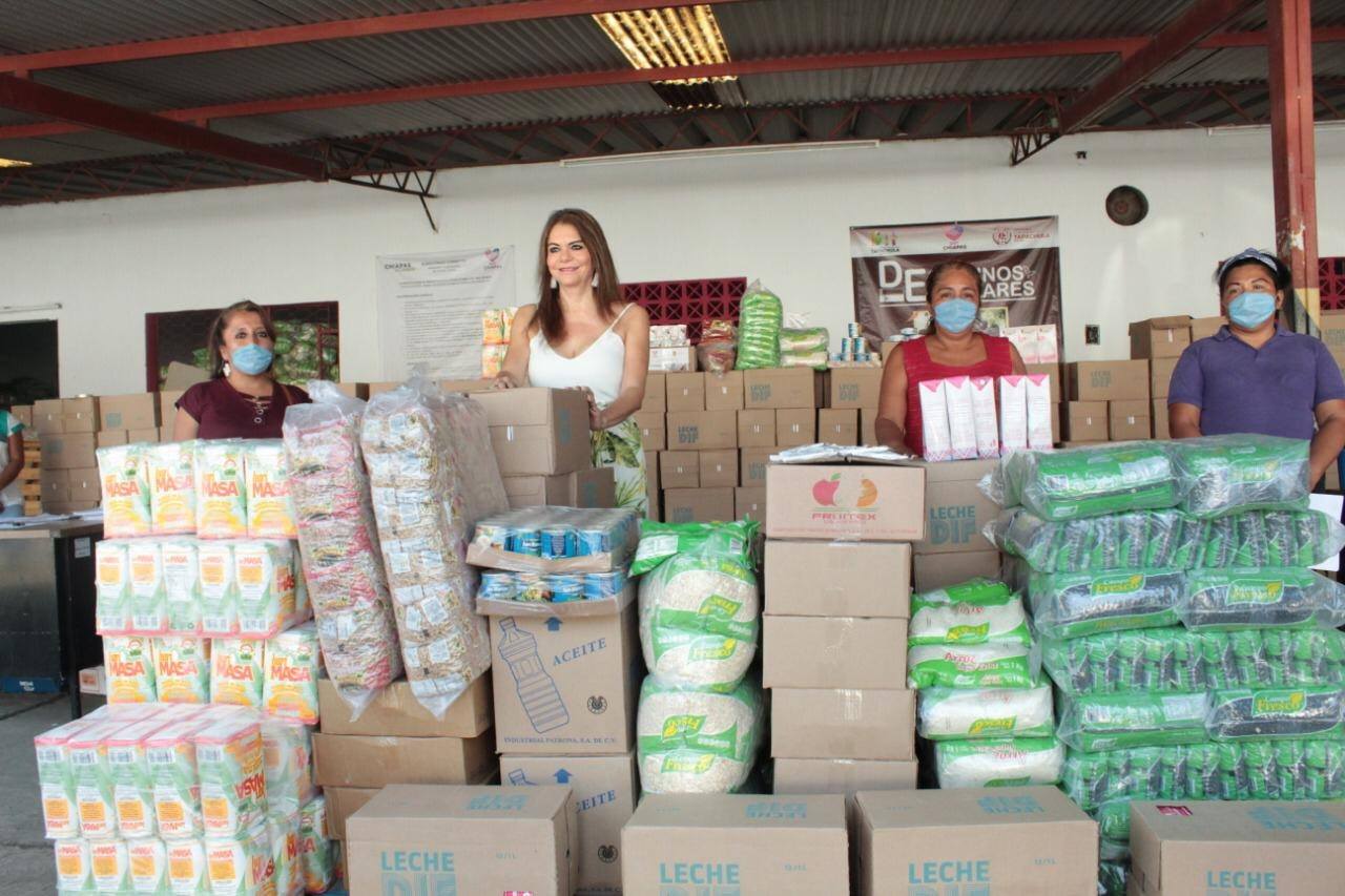 DIF TAPACHULA, ENTREGÓ INSUMOS DEL PROGRAMA “BARRIGUITA LLENA, CORAZÓN CONTENTO DE REGRESO A CASA”