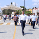 Inaugura Rutilio Escandón pavimentación con concreto hidráulico del antiguo camino a La Pita