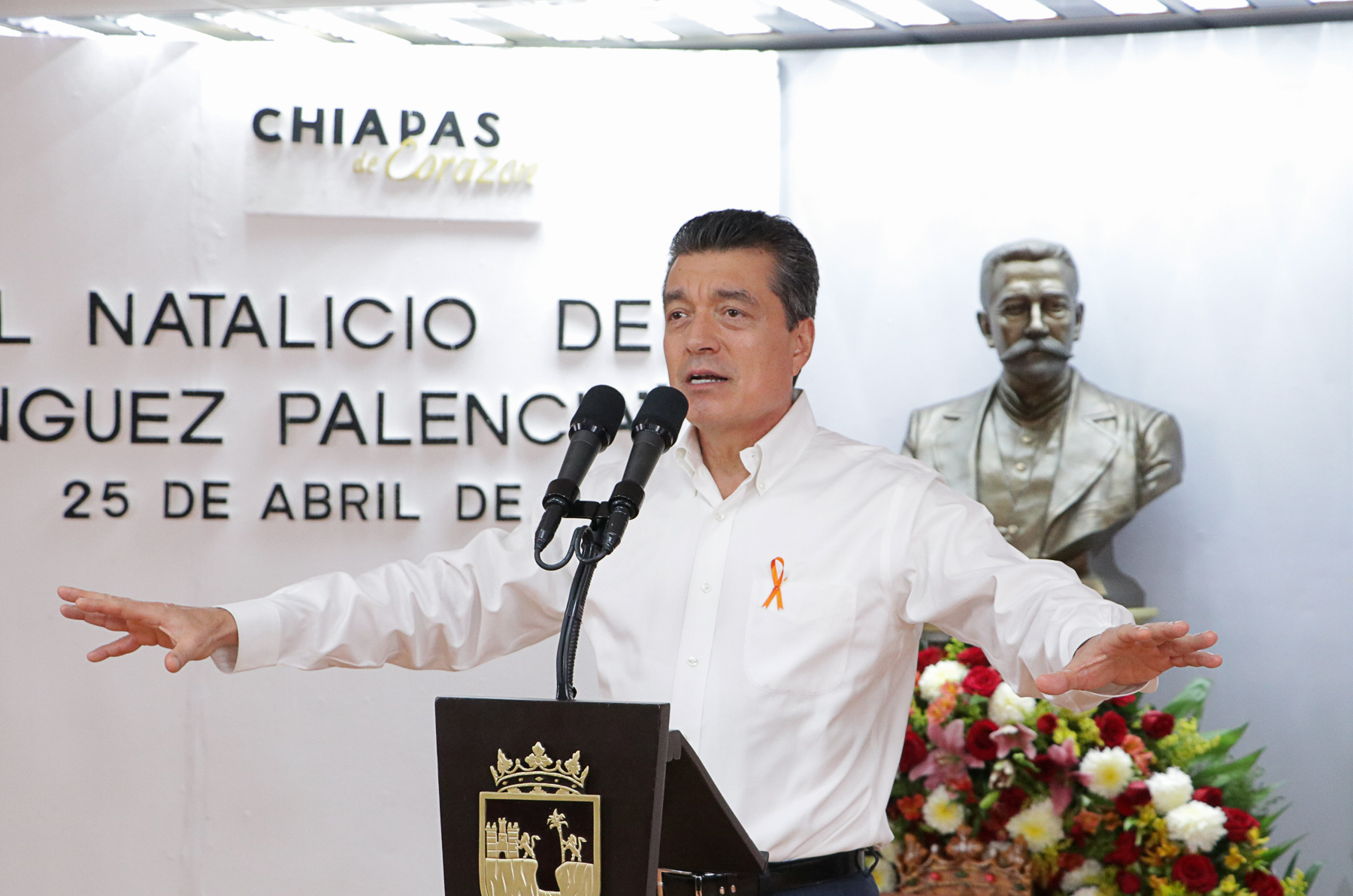 Con lealtad al pueblo y trabajo honesto, honramos legado de Belisario Domínguez: Rutilio Escandón