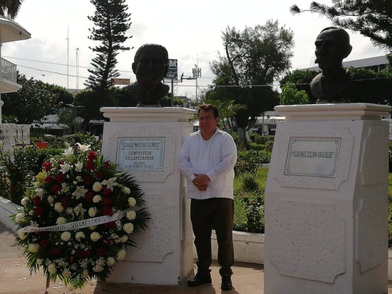 Ayuntamiento de Villaflores honra memoria del compositor Villaflorense Jorge «Massias» Gómez por aniversarios de su natalicio y fallecimiento