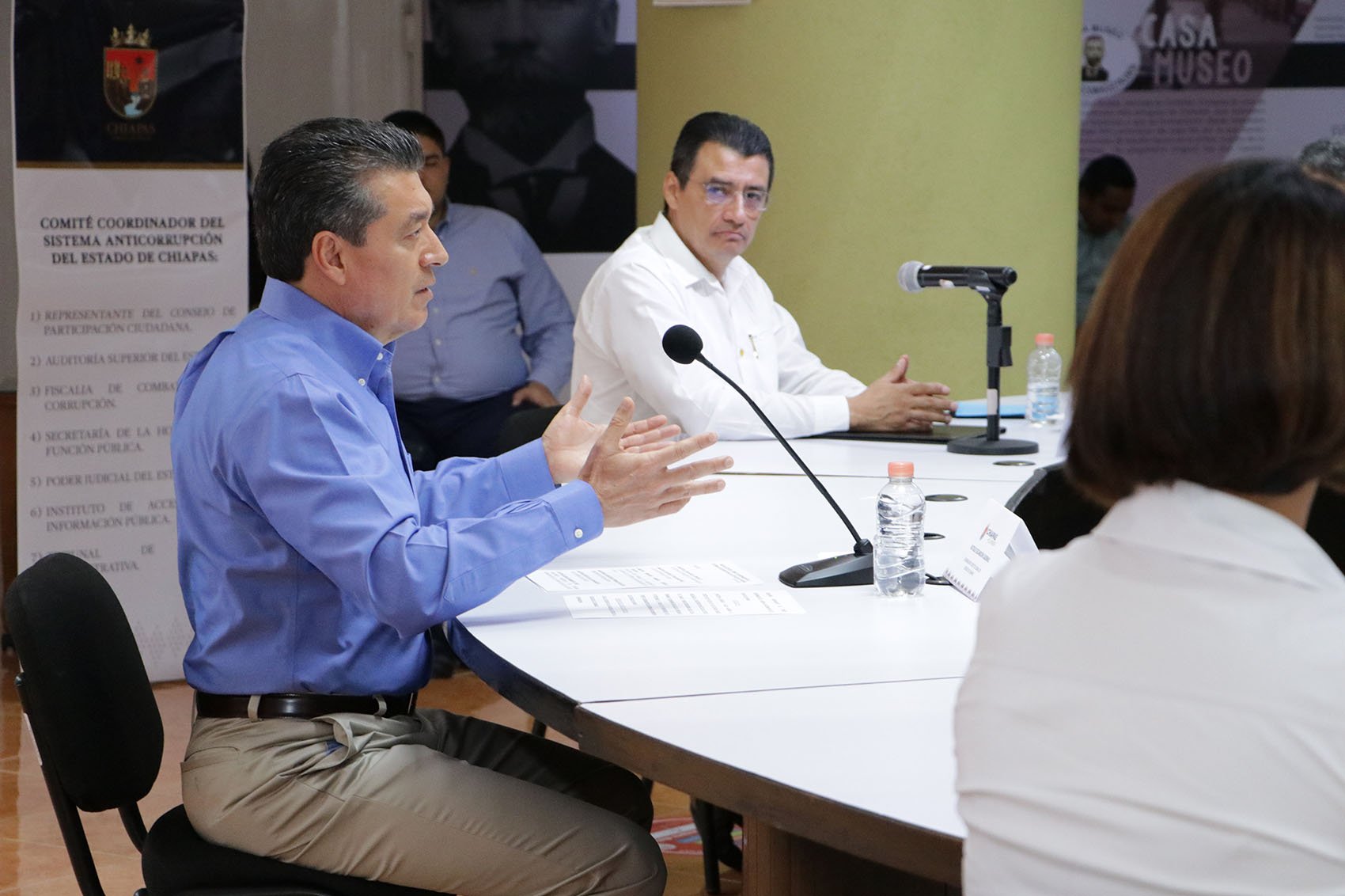 Instala Rutilio Escandón Comité Coordinador del Sistema Anticorrupción del Estado de Chiapas