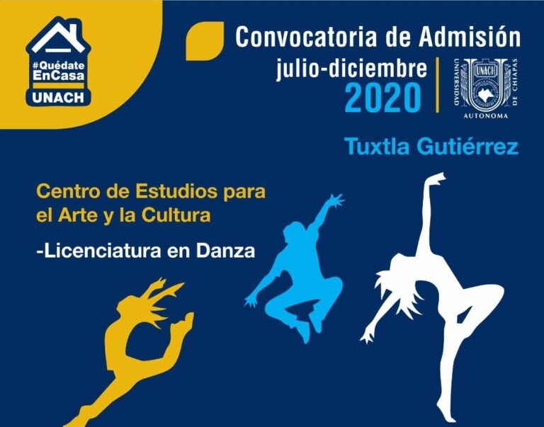 Invita UNACH a formar parte de la nueva generación de la Licenciatura en Danza