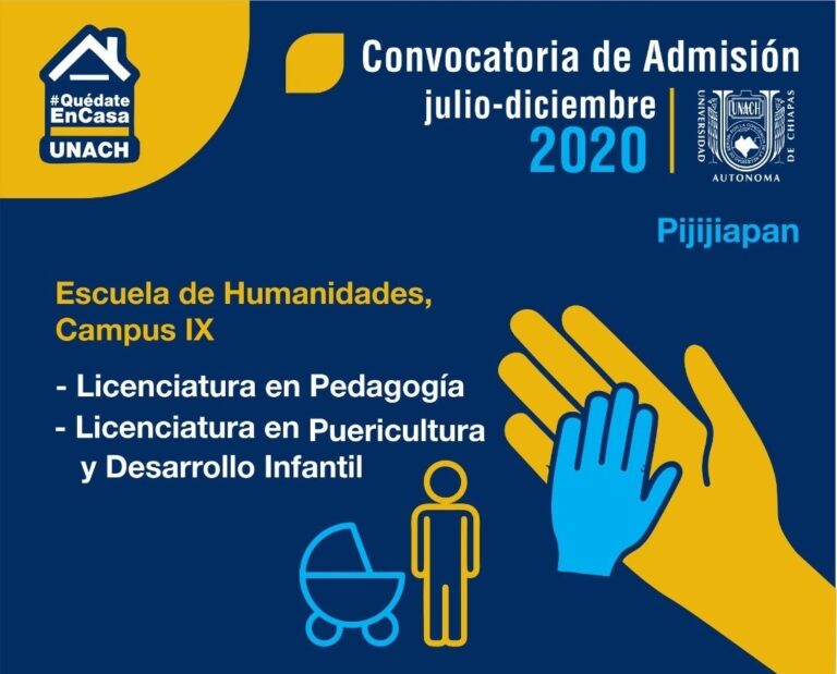 Oferta UNACH  la licenciatura en Puericultura y Desarrollo Infantil