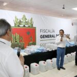 Entrega Llaven insumos y equipo de bioseguridad a fiscales de Distrito y de Materia