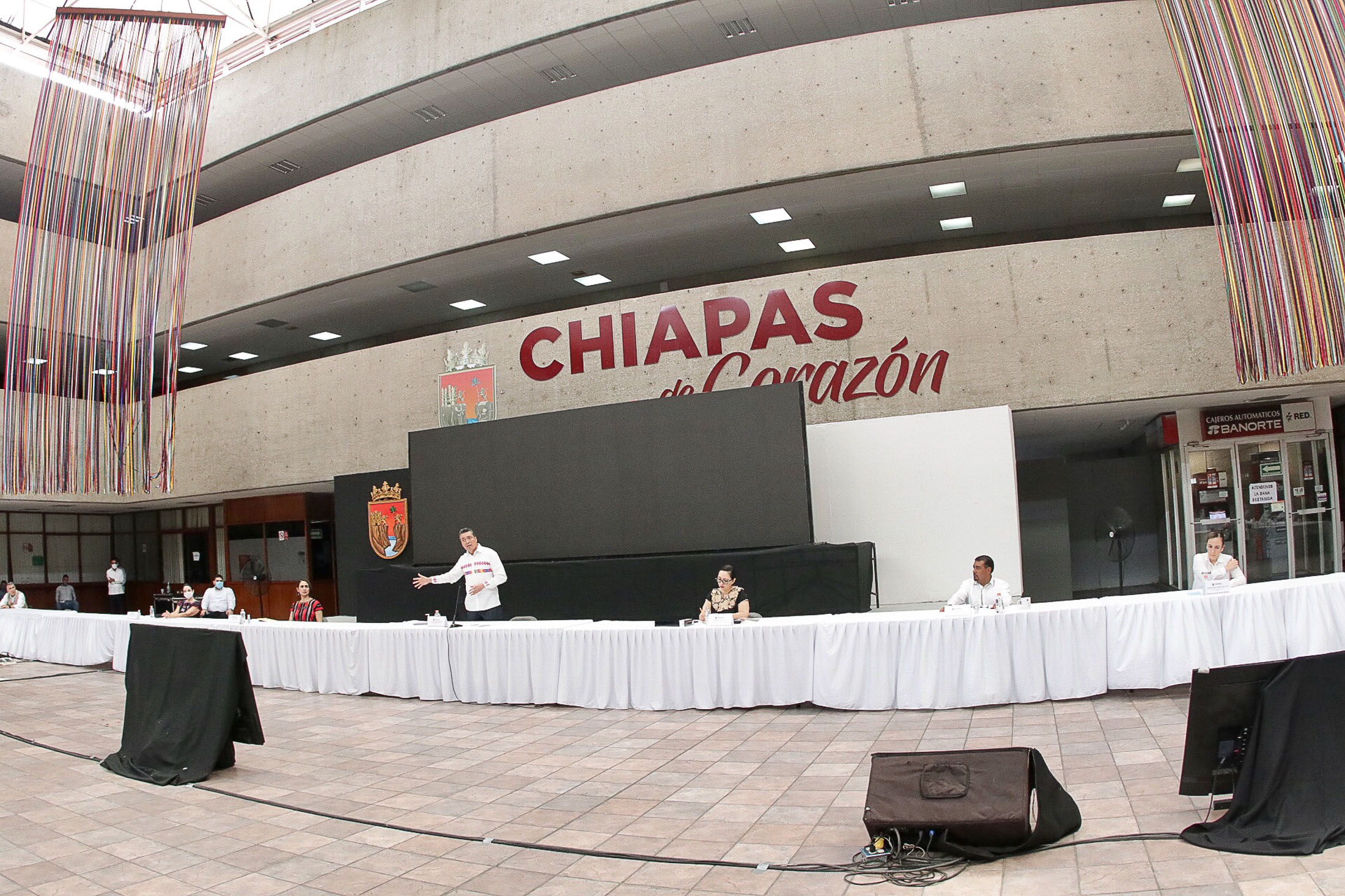 No nos quedamos de brazos cruzados, avanzamos en la recuperación de Chiapas: Rutilio Escandón