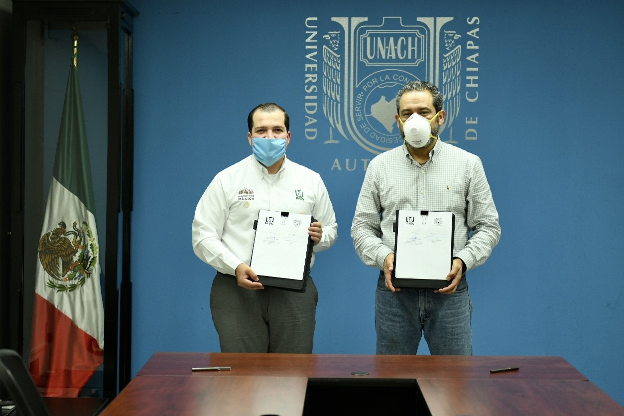UNACH e IMSS firman convenios para la formación de estudiantes de medicina humana