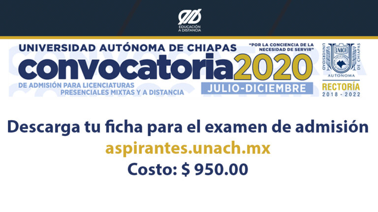 Oferta UNACH Licenciatura en Tecnologías de Información y Comunicación aplicadas a la educación