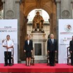 Presidente encabeza ceremonia por 148 Aniversario Luctuoso de Benito Juárez