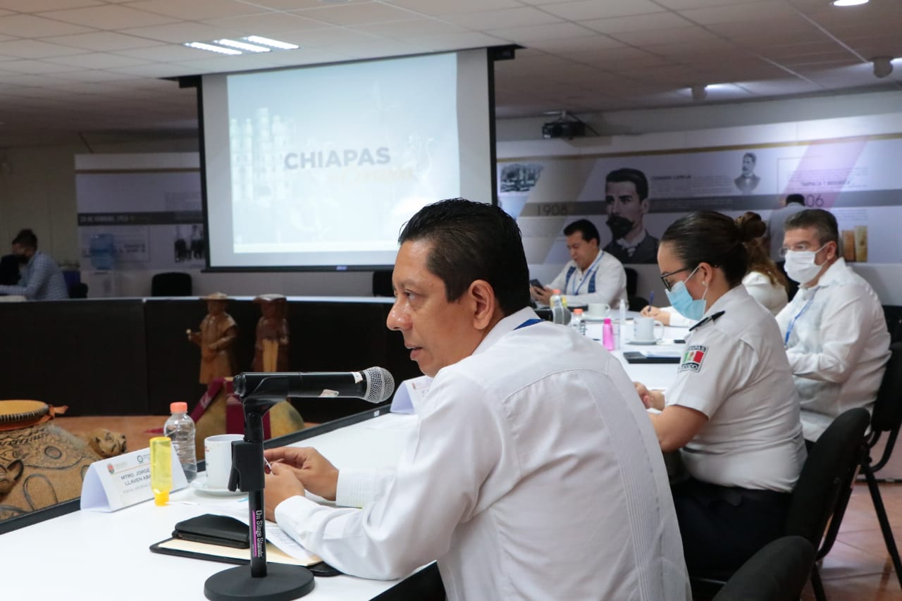 En Chiapas se priorizan las estrategias en materia de seguridad  y justicia: Llaven